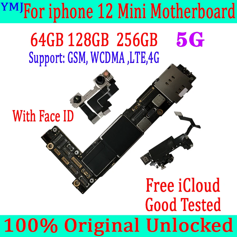 Материнская плата для iPhone 12 MINI 4G Lte 
Материнская плата для iPhone 12 MINI 4G Lte