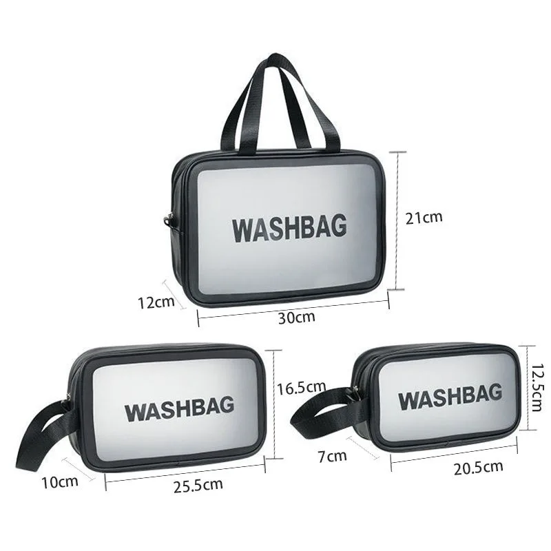 Women's bag Portable Travel Wash Makeup Bag clear makeup bag Waterproof Cosmetic Lettered Skin Care Makeup Beauty bags
Women's bag Portable Travel Wash Makeup Bag clear makeup bag Waterproof Cosmetic Lettered Skin Care Makeup Beauty bags