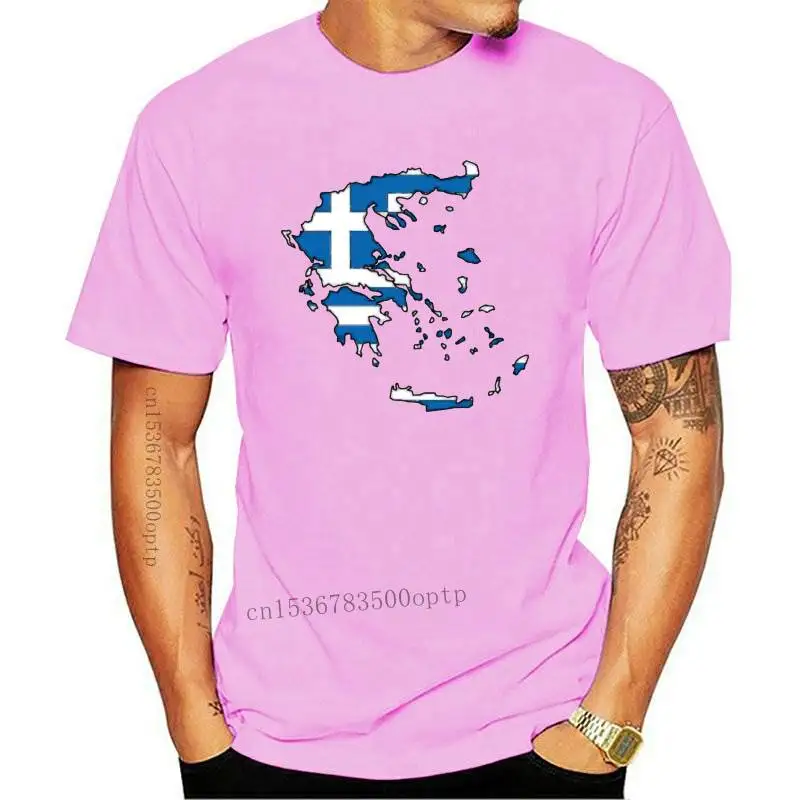 New Cheap Team Pure Cotton Tshirts For Men Greece Map With Greek Flag T-Shirt Men's Fashion Famous Brand Hipster Cool Tshirt
New Cheap Team Pure Cotton Tshirts For Men Greece Map With Greek Flag T-Shirt Men's Fashion Famous Brand Hipster Cool Tshirt