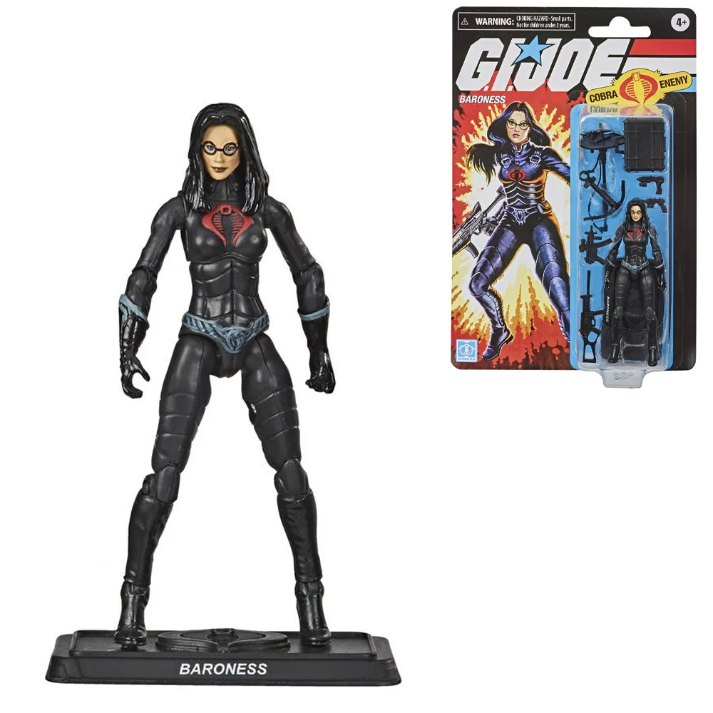 Hasbro Special Forces G.i.joe 3.72 Inch Pvc Action Figure Destro Strom Shadow Baroness Gifts for Kids Collection Boy Toys
Hasbro Special Forces G.i.joe 3.72 Inch Pvc Action Figure Destro Strom Shadow Baroness Gifts for Kids Collection Boy Toys