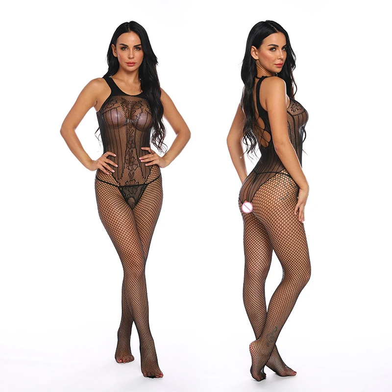 pluz size Sexy fetish bodystocking catsuit Exotic lingerie body stocking lenceria mujer Underwear sleeveless baby doll Teddies
pluz size Sexy fetish bodystocking catsuit Exotic lingerie body stocking lenceria mujer Underwear sleeveless baby doll Teddies