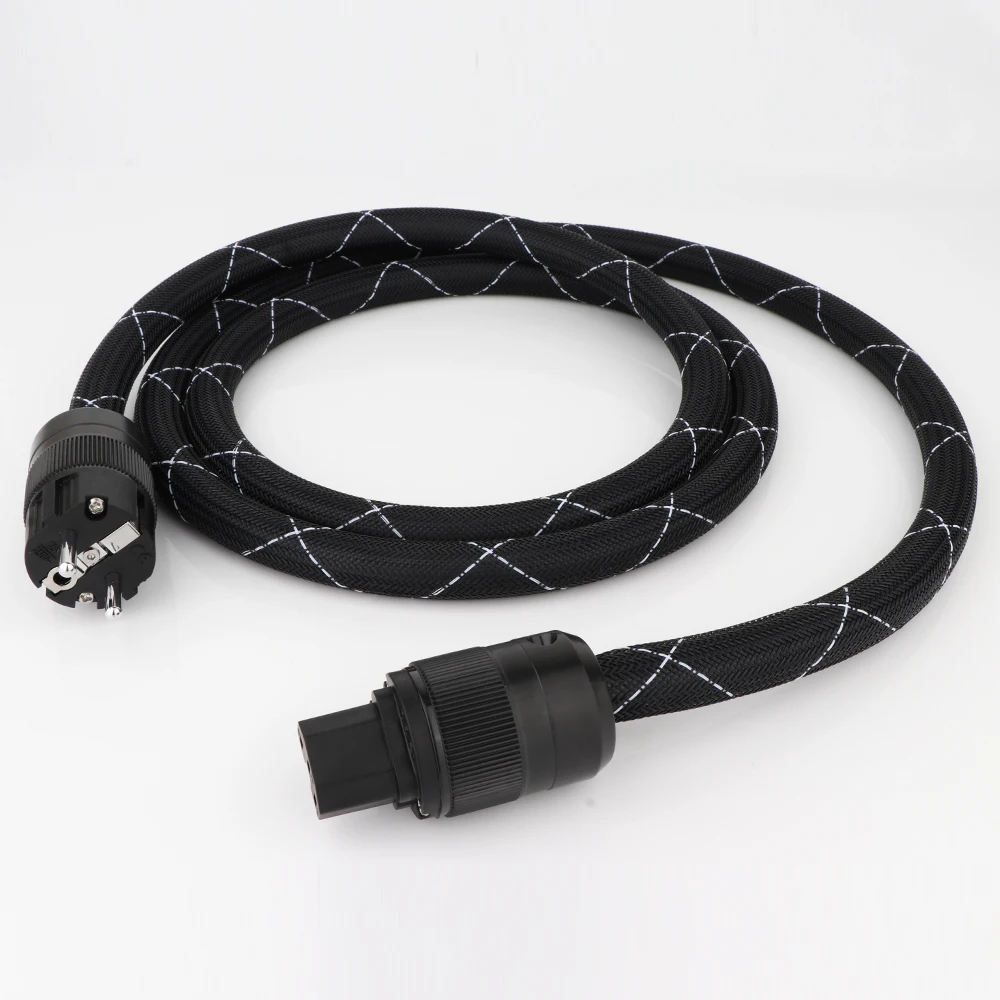 Preffair D503 12AWG Power SCHUKO Cable With 077E Rhodium Plated EU Power Plug Power Cable For DVD CD AMP
Preffair D503 12AWG Power SCHUKO Cable With 077E Rhodium Plated EU Power Plug Power Cable For DVD CD AMP