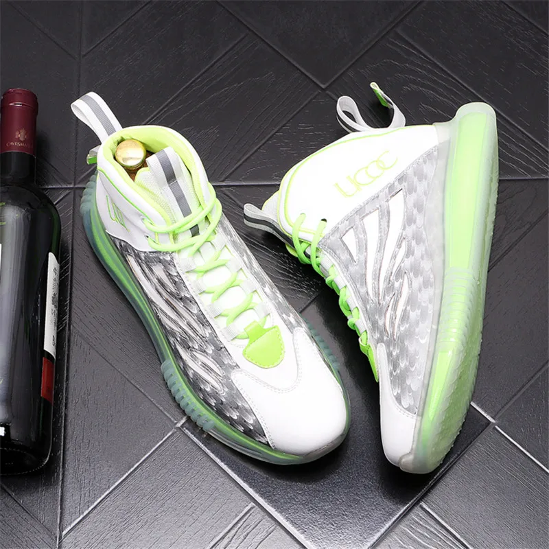 New Arrival Leather Men Casual Shoes Hip Hop Height Increasing High Tops Ankle Boots Sneakers Zapatillas Hombre
New Arrival Leather Men Casual Shoes Hip Hop Height Increasing High Tops Ankle Boots Sneakers Zapatillas Hombre