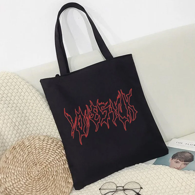 Ulzzang Korea casual large-capacity hip-hop female fun punk ins Vintage canvas fashion college bf couple Harajuku shoulder bags
Ulzzang Korea casual large-capacity hip-hop female fun punk ins Vintage canvas fashion college bf couple Harajuku shoulder bags