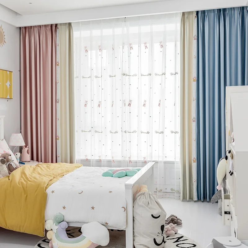 Children's Room Curtains Pastoral Shading Cartoon Cute Princess Style Curtains for Living Dining Room Bedroom
Children's Room Curtains Pastoral Shading Cartoon Cute Princess Style Curtains for Living Dining Room Bedroom