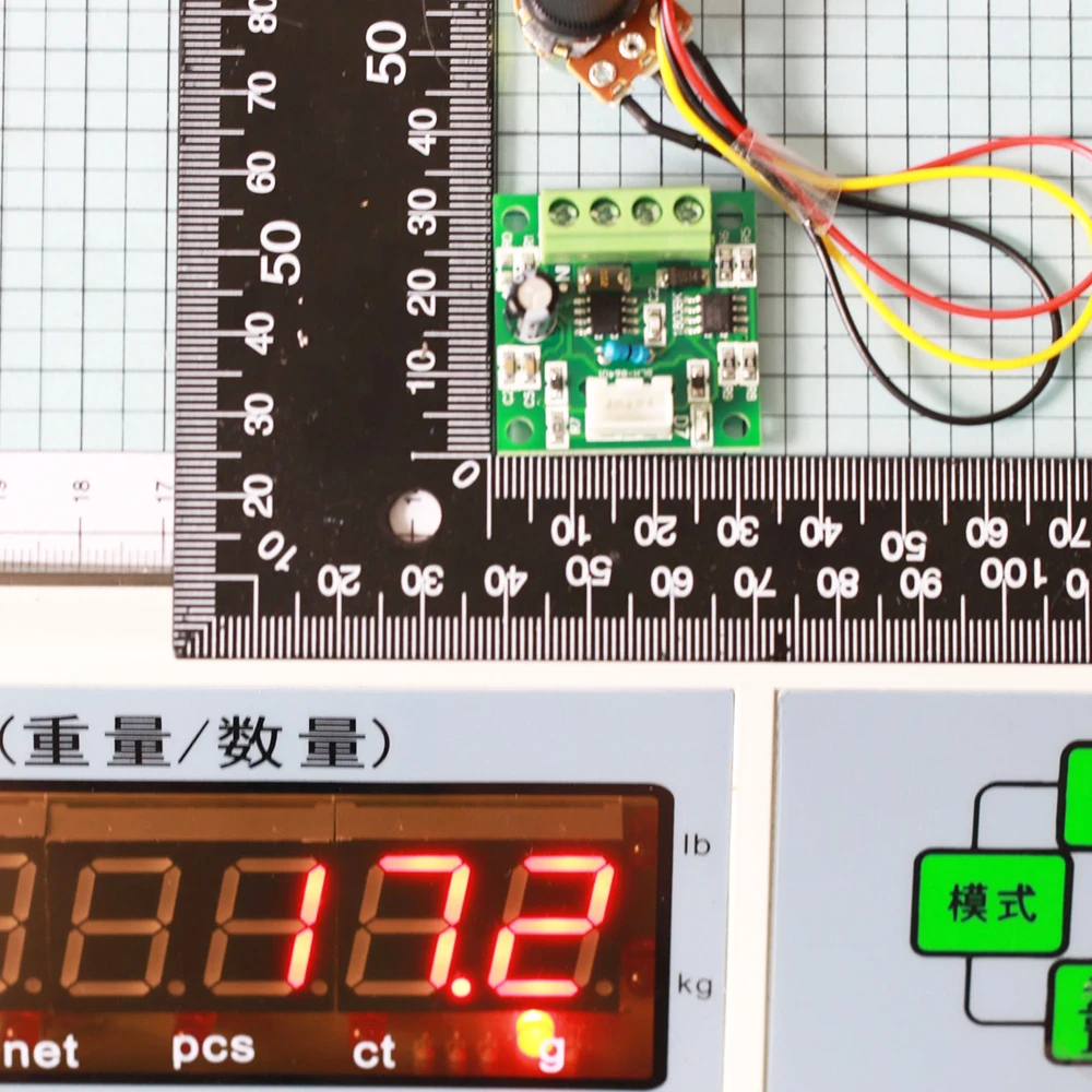 DC 1.8V - 15V PWM Motor Speed Controller 1803BW 2A Automatic DC Motor Regulator Control Module
DC 1.8V - 15V PWM Motor Speed Controller 1803BW 2A Automatic DC Motor Regulator Control Module