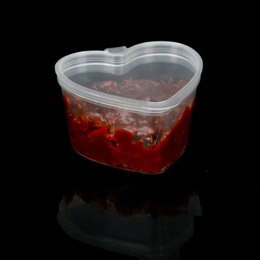 100pcs Disposable Sauce Box Storage Containers Plastic Box With Lids Sauce Cups Transparent Seasoning Box
100pcs Disposable Sauce Box Storage Containers Plastic Box With Lids Sauce Cups Transparent Seasoning Box