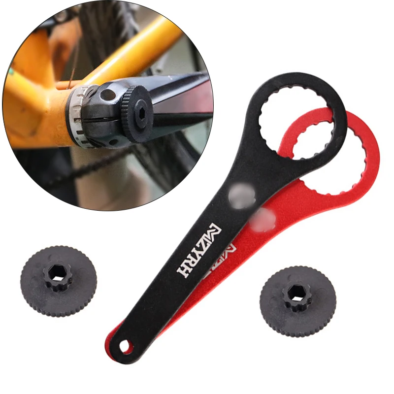 MTB Road Bike Bottom Bracket Removal Wrench BB Remover Aluminum Alloy Bicycle Repair Tool Cycling Spanner Hand Tool Accessories
MTB Road Bike Bottom Bracket Removal Wrench BB Remover Aluminum Alloy Bicycle Repair Tool Cycling Spanner Hand Tool Accessories