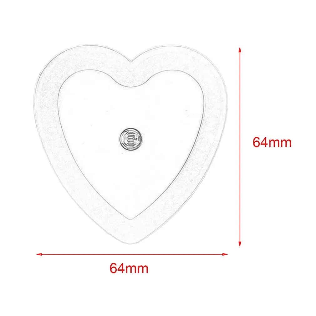 Heart Shape Wall Light Intelligent LED Induction Lamp Night Light Automatic Control Light Sensor Bedside Household Supplies
Heart Shape Wall Light Intelligent LED Induction Lamp Night Light Automatic Control Light Sensor Bedside Household Supplies