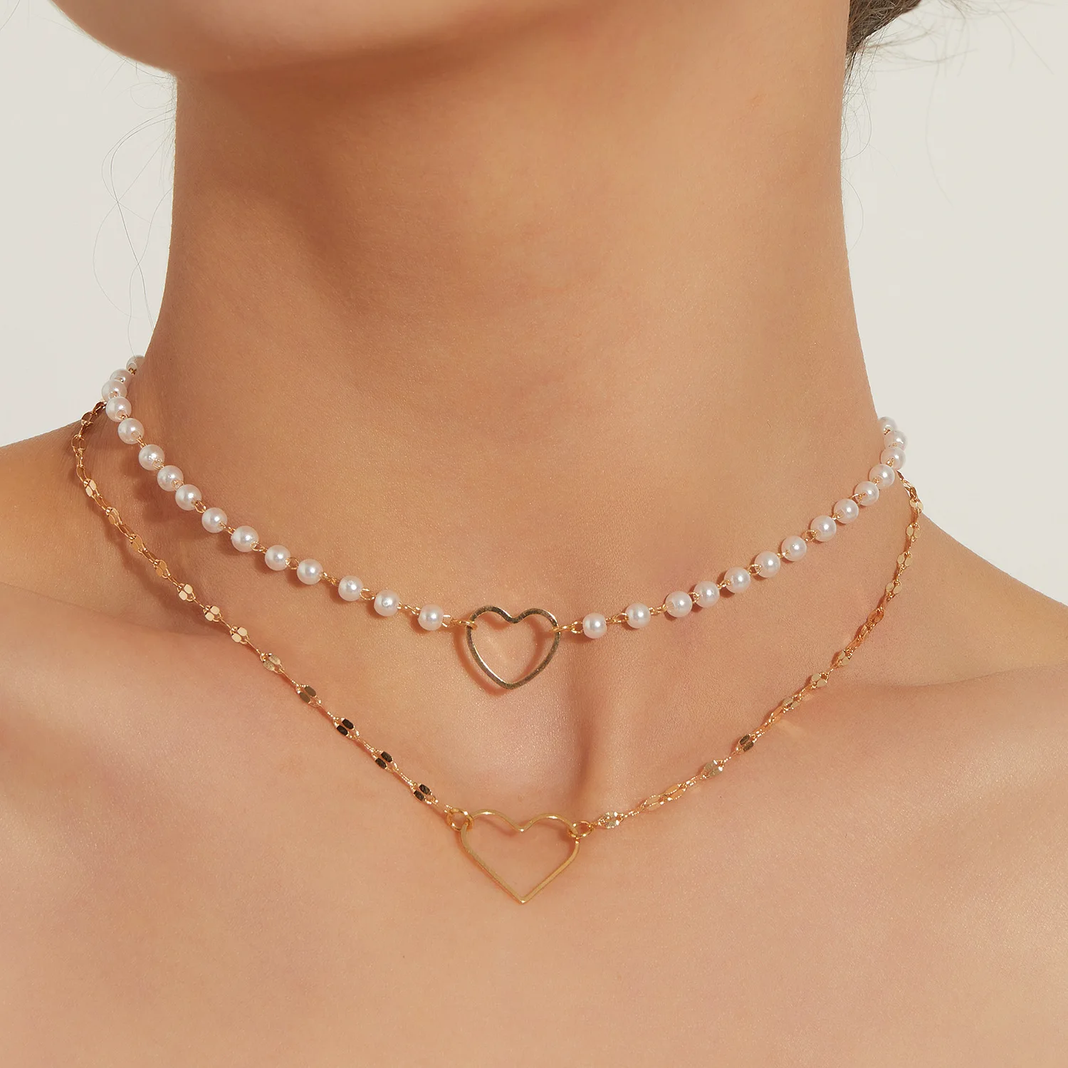 New Punk Multilayer Imitation Pearl Chains Butterfly Necklace Key Heart Pendant Layered Collar Women Girls Fashion Jewelry Gifts
New Punk Multilayer Imitation Pearl Chains Butterfly Necklace Key Heart Pendant Layered Collar Women Girls Fashion Jewelry Gifts