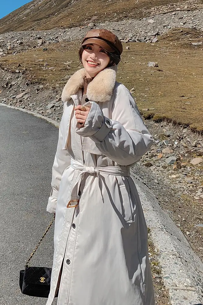 Women Winter Pike Coat Trench Coat Cotton Women's Korean Version Thick Medium Long
Women Winter Pike Coat Trench Coat Cotton Women's Korean Version Thick Medium Long