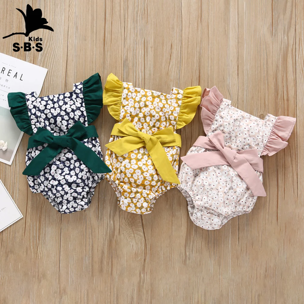 2019 New Born Baby Clothes Ruffles Sleeves Sunsuit for 12 24 Month Baby Girls Rompers Flower Printing Cotton Jumpsuit casual
2019 New Born Baby Clothes Ruffles Sleeves Sunsuit for 12 24 Month Baby Girls Rompers Flower Printing Cotton Jumpsuit casual