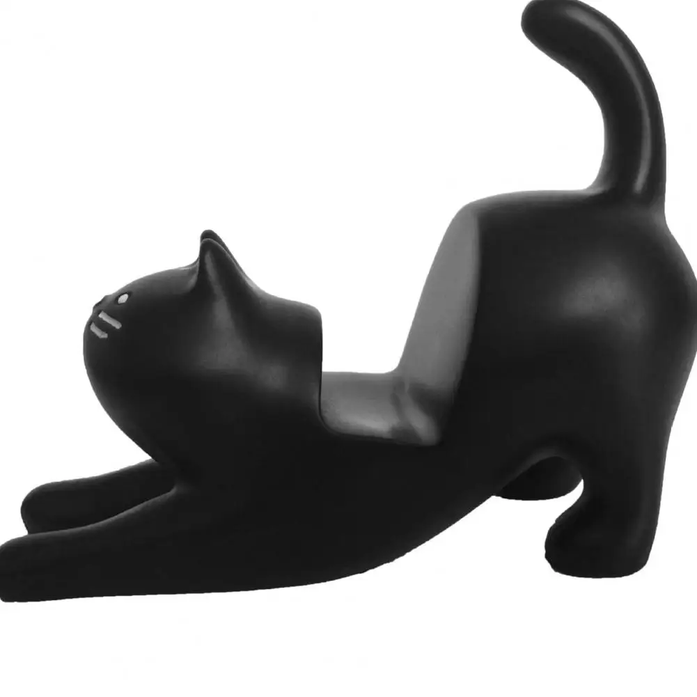 Phone Holder Creative Convenient Lovely Design Cat Shape Bracket for Home Figurines and Miniatures Decoration for Living Room
Phone Holder Creative Convenient Lovely Design Cat Shape Bracket for Home Figurines and Miniatures Decoration for Living Room