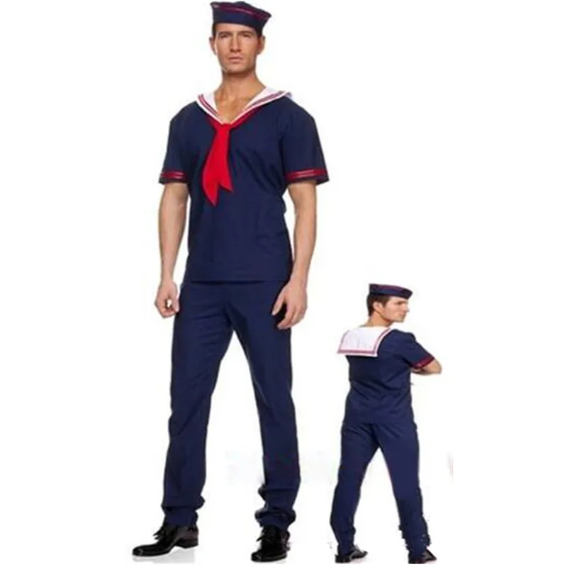 New Adults Navy Costume Men Male Sailor Cosplay Role Play Halloween Party Fancy Dress Decoration Christmas Holiday Carnival Prop
New Adults Navy Costume Men Male Sailor Cosplay Role Play Halloween Party Fancy Dress Decoration Christmas Holiday Carnival Prop