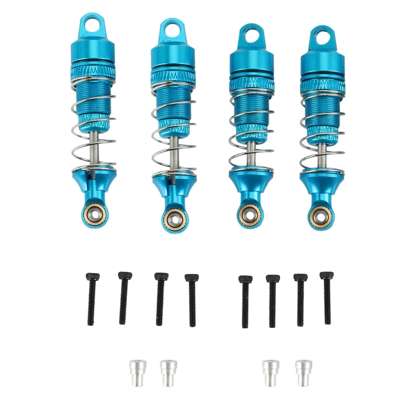 4Pc Metal Front & Rear Shock Absorber Spring Dampers for Losi 1/18 Mini-T 2.0 2WD Stadium Truck Upgrade Parts
4Pc Metal Front & Rear Shock Absorber Spring Dampers for Losi 1/18 Mini-T 2.0 2WD Stadium Truck Upgrade Parts