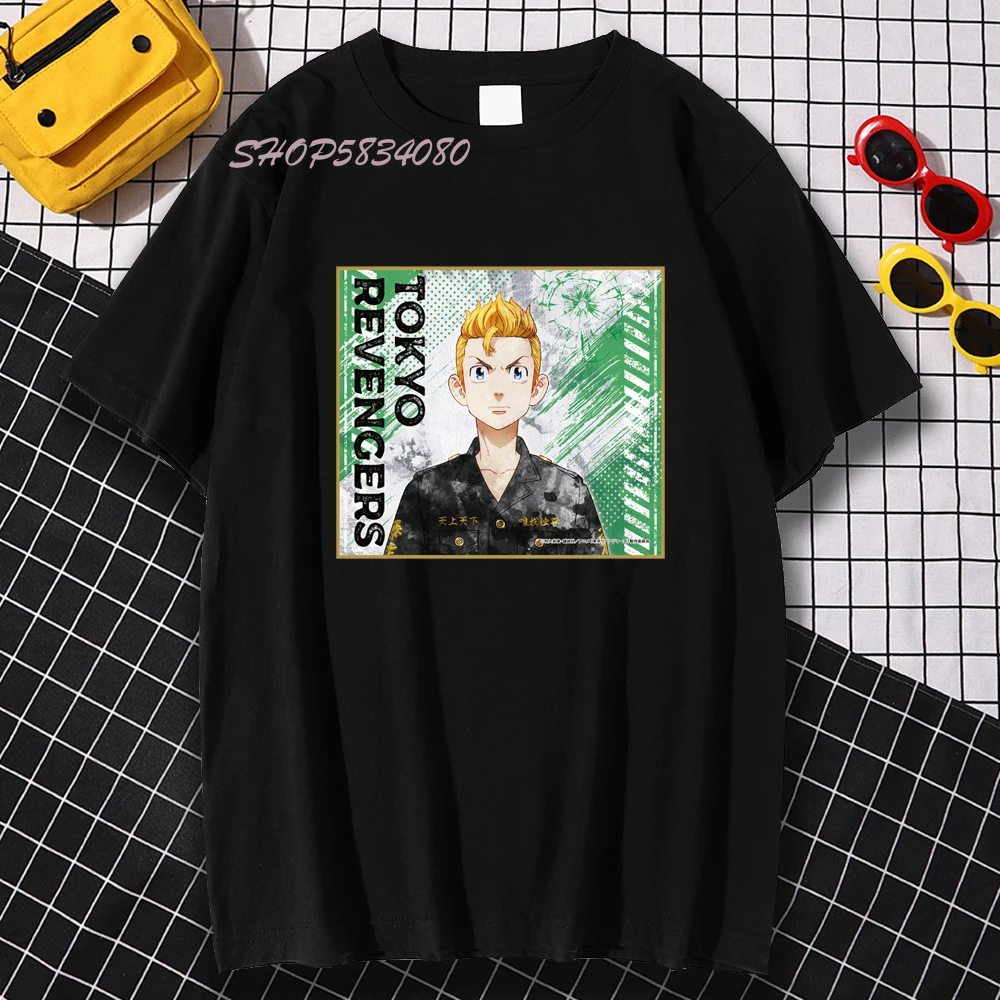 Anime T Shirt Graphic Cartoon New Japanese Anime Tokyo Revengers Print T-shirt Men Female Tee Shirt Streetwear Graphic T Shirts
Anime T Shirt Graphic Cartoon New Japanese Anime Tokyo Revengers Print T-shirt Men Female Tee Shirt Streetwear Graphic T Shirts