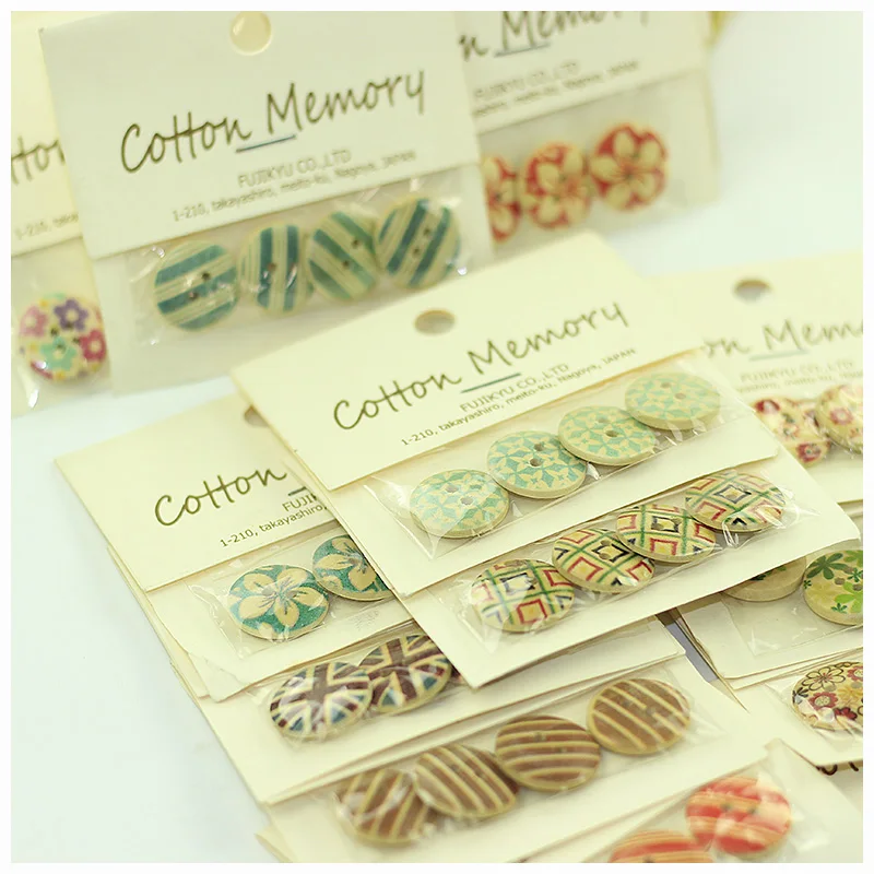 4pcs/set Natural Wooden Round Painted Sewing Button For Clothing Decoration Scrapbook Diy Home Sewing Accessories
4pcs/set Natural Wooden Round Painted Sewing Button For Clothing Decoration Scrapbook Diy Home Sewing Accessories