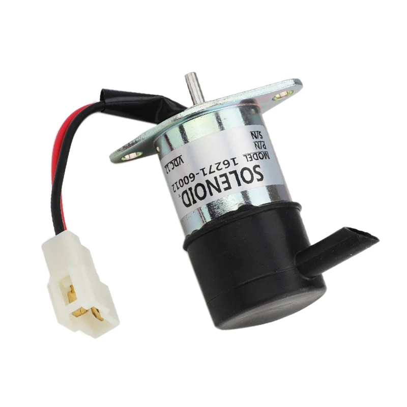 D1105 Mower Z28 Fuel Shutoff Solenoid 16271-60012 16271-60010 052600-4151 
D1105 Mower Z28 Fuel Shutoff Solenoid 16271-60012 16271-60010 052600-4151