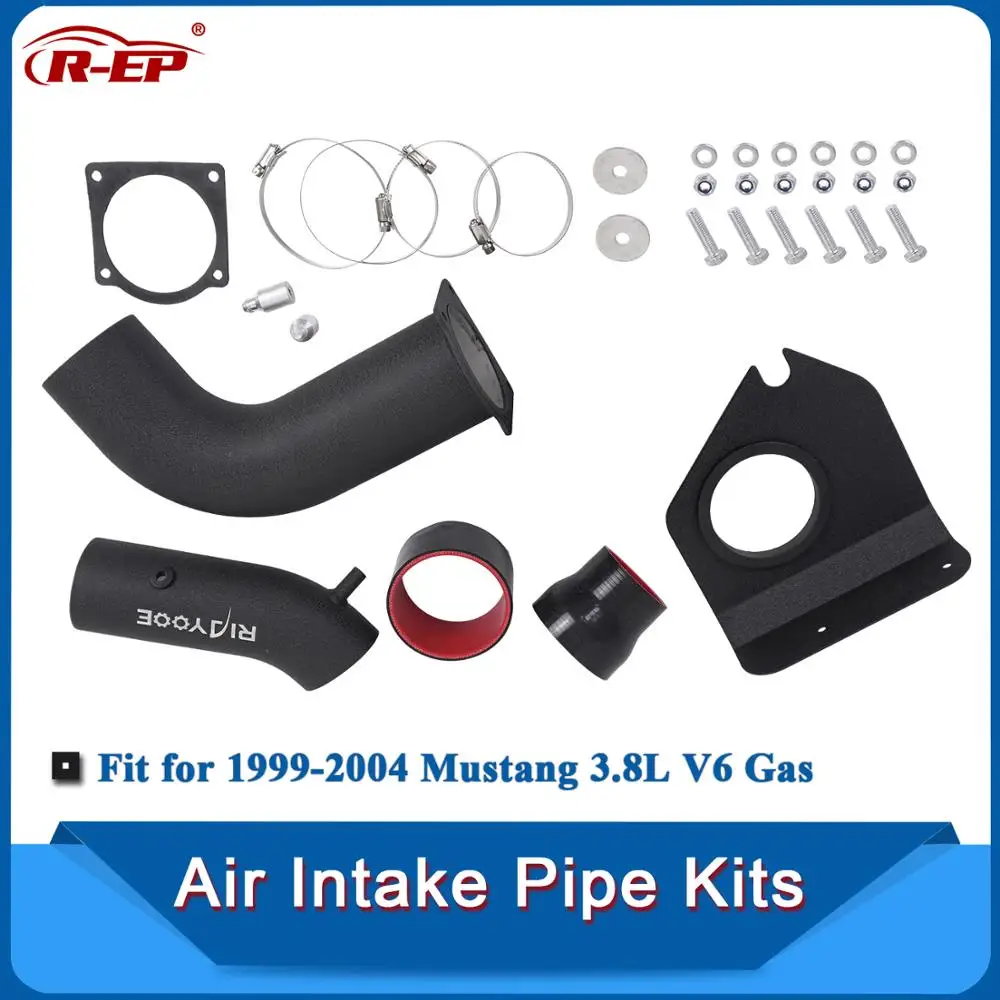 Fit for 1999-2004 Ford Mustang 3.8L V6 Gas Turbo Cold Air Intake Pipe Kit with High Power Filter Car Modification
Fit for 1999-2004 Ford Mustang 3.8L V6 Gas Turbo Cold Air Intake Pipe Kit with High Power Filter Car Modification
