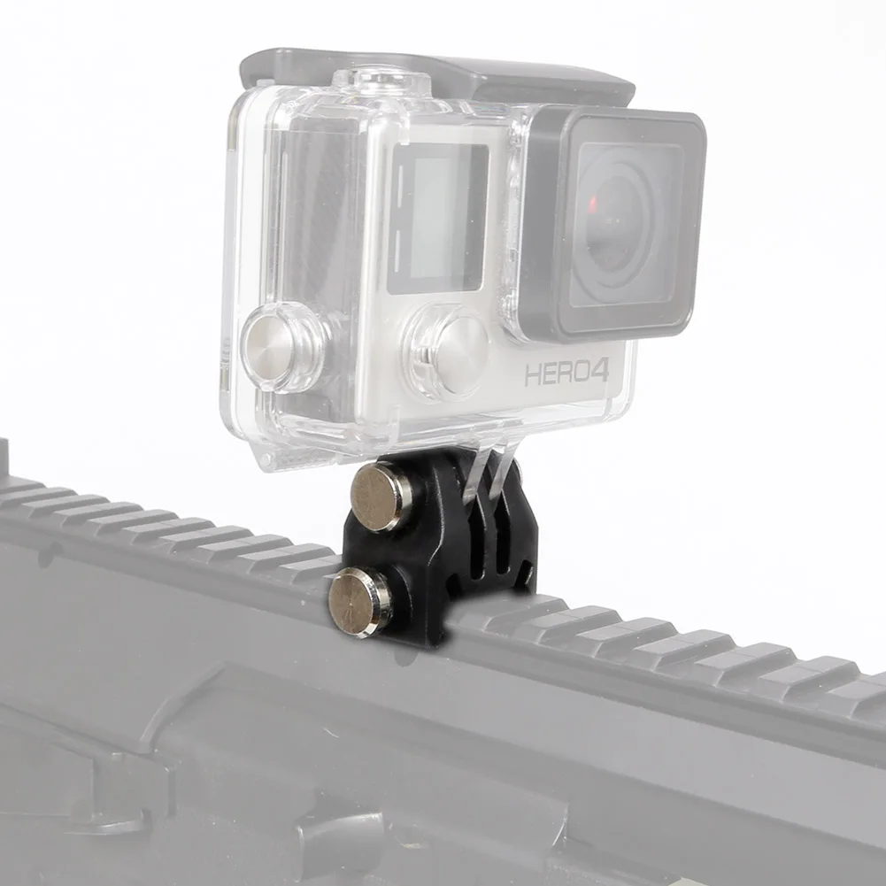 Aluminium Picatinny Rails Airsoft Gun Rail Mounts Bracket Adapter for GoPro Action Sports Camera Rilfe Mount Adapter Accessories
Aluminium Picatinny Rails Airsoft Gun Rail Mounts Bracket Adapter for GoPro Action Sports Camera Rilfe Mount Adapter Accessories