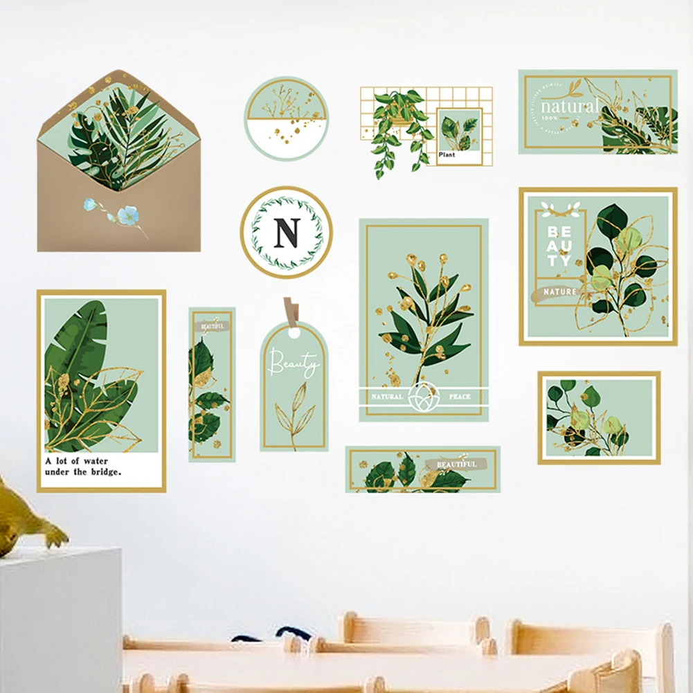 Green Leaves Wall Sticker Nature Plant Wall Sticker Self Adhesive Wallpaper Panels Waterproof Home Decor Room Bedroom Decoration
Green Leaves Wall Sticker Nature Plant Wall Sticker Self Adhesive Wallpaper Panels Waterproof Home Decor Room Bedroom Decoration