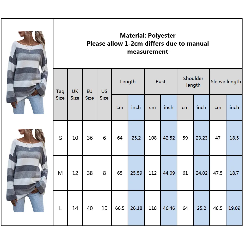 Striped Loose Casual Pullover Ladies 2020 Autumn Winter New Arrival Jumpers Women Oversized Knit Sweaters Female 
Striped Loose Casual Pullover Ladies 2020 Autumn Winter New Arrival Jumpers Women Oversized Knit Sweaters Female