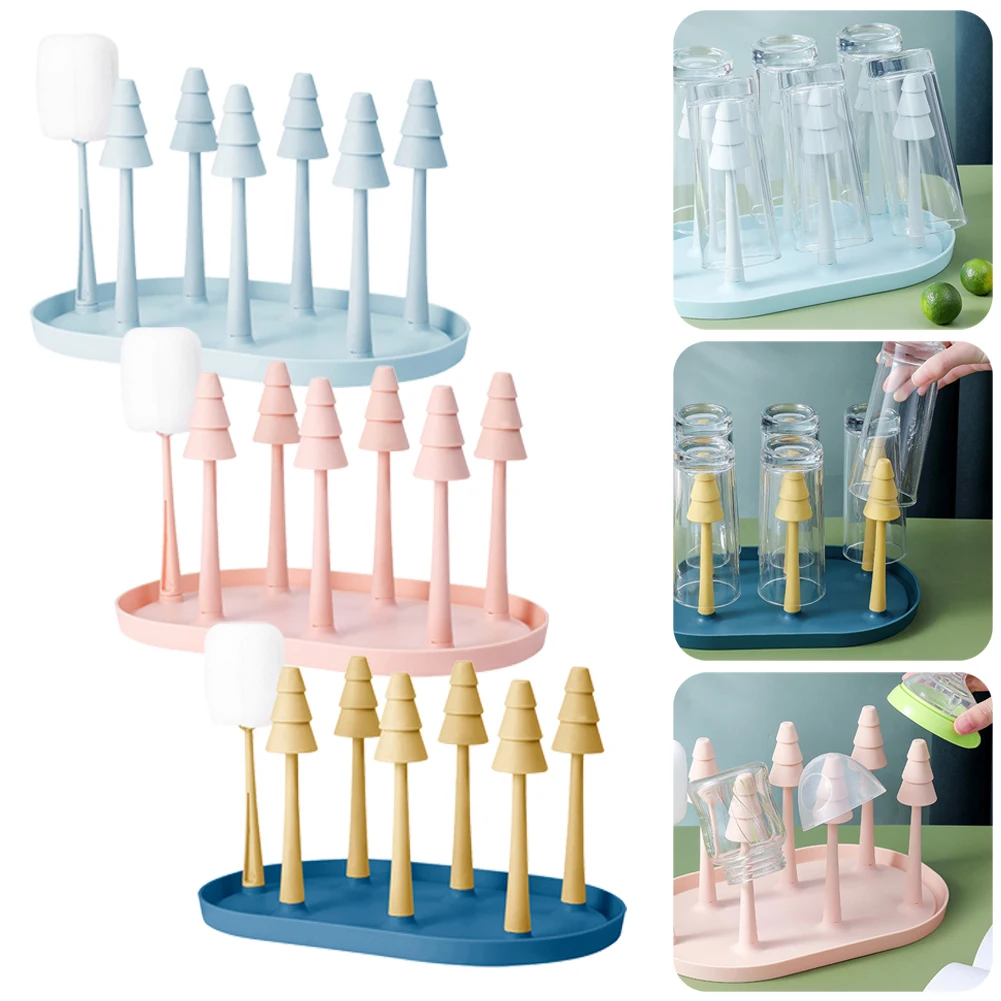 3 Colors Baby Bottle Drying Rack Durable Odorless Brush Bottle Easy Clean Holder Organizer For Home Desktop Living Room Kitchen
3 Colors Baby Bottle Drying Rack Durable Odorless Brush Bottle Easy Clean Holder Organizer For Home Desktop Living Room Kitchen