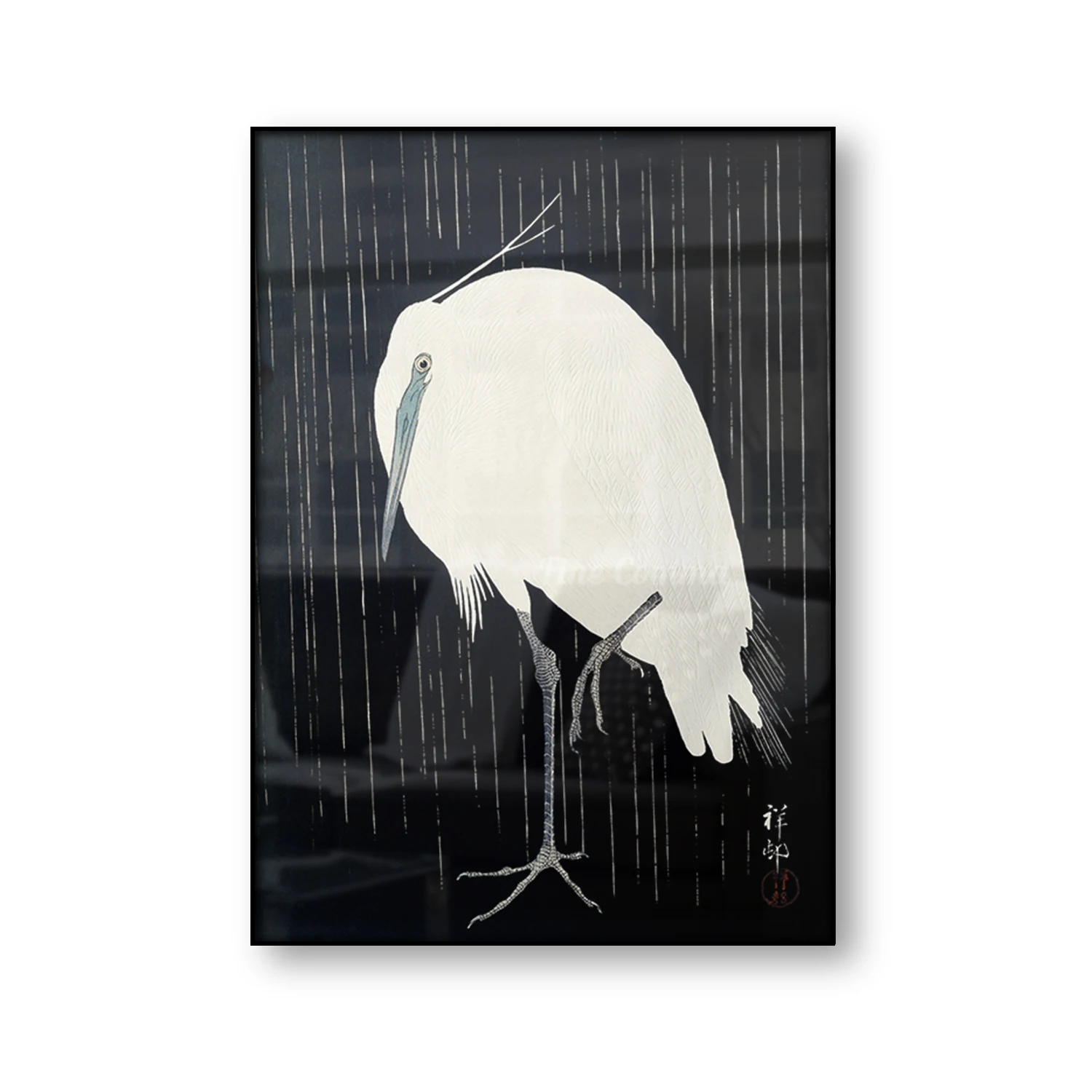 Egret in the Rain Ohara Koson Vintage Poster Japanese Art Woodblock Canvas Print Asian Painting Bird Wall Art Home Decoraiton
Egret in the Rain Ohara Koson Vintage Poster Japanese Art Woodblock Canvas Print Asian Painting Bird Wall Art Home Decoraiton