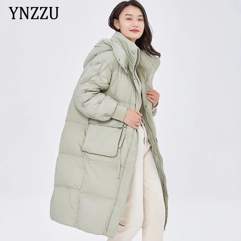 High quality Women hooded down jacket Solid 2021 Winter Female Pockets Wide-waisted Long coat Outwear Thickened warmYNZZU 1O201
High quality Women hooded down jacket Solid 2021 Winter Female Pockets Wide-waisted Long coat Outwear Thickened warmYNZZU 1O201