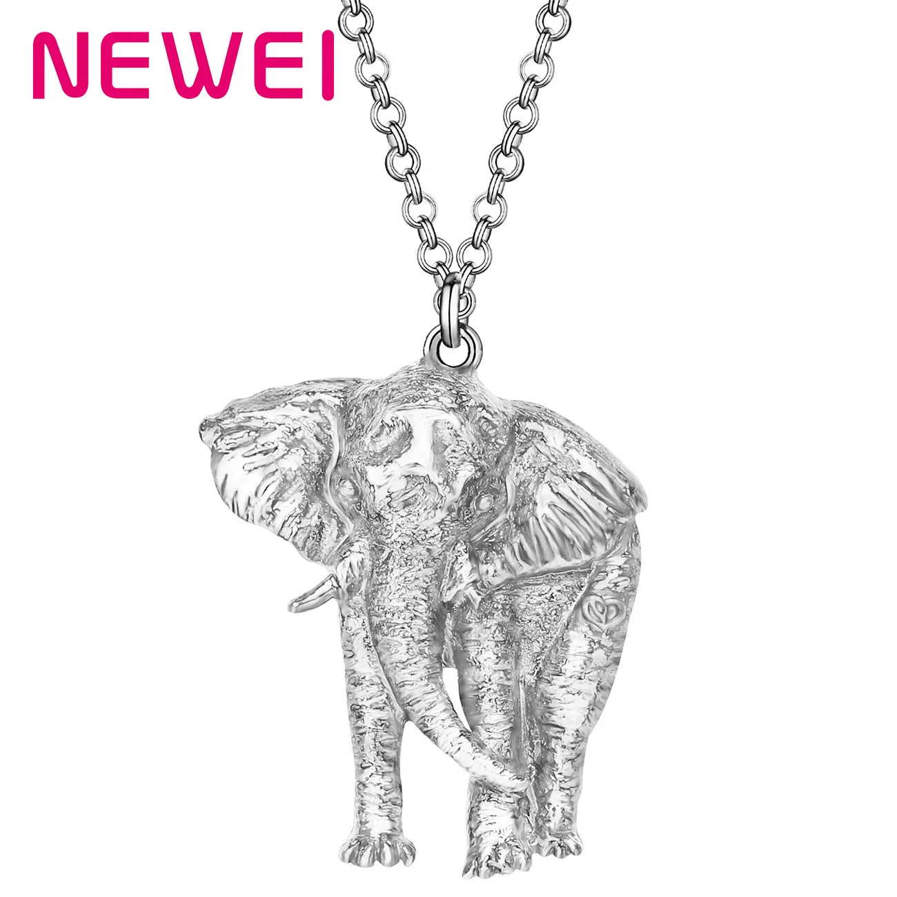 Newei Alloy Plated Antique Jungle Elephant Necklace Long Cute Animal Pendant Jewelry For Girls Kid Classic Birthday Accessories
Newei Alloy Plated Antique Jungle Elephant Necklace Long Cute Animal Pendant Jewelry For Girls Kid Classic Birthday Accessories