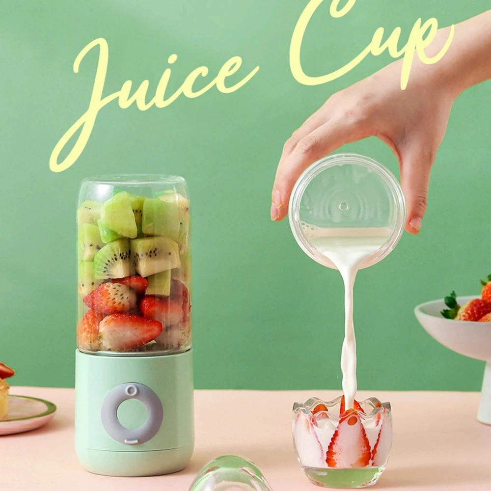 EZSOZO500ML Electric Juicer Portable Smoothie Blender Sixknife Mini USB Blenders Wireless Press Juice Charging Manual Juicer Cup
EZSOZO500ML Electric Juicer Portable Smoothie Blender Sixknife Mini USB Blenders Wireless Press Juice Charging Manual Juicer Cup