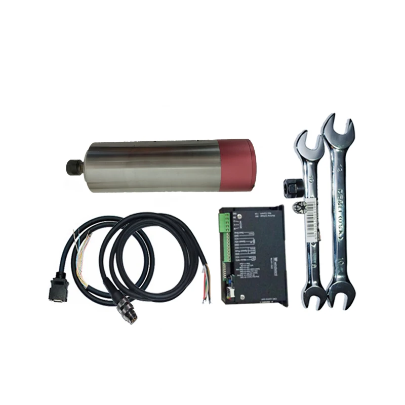 250w 40000rpm ER8 Brushless spindle motor+MACH3 driver DC36V for CNC drilling milling carving kits
250w 40000rpm ER8 Brushless spindle motor+MACH3 driver DC36V for CNC drilling milling carving kits