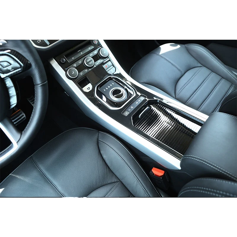 Car Carbon Fiber Center Console Gear Panel Trim for Land Rover Range Rover Evoque 12-17 Accessories
Car Carbon Fiber Center Console Gear Panel Trim for Land Rover Range Rover Evoque 12-17 Accessories