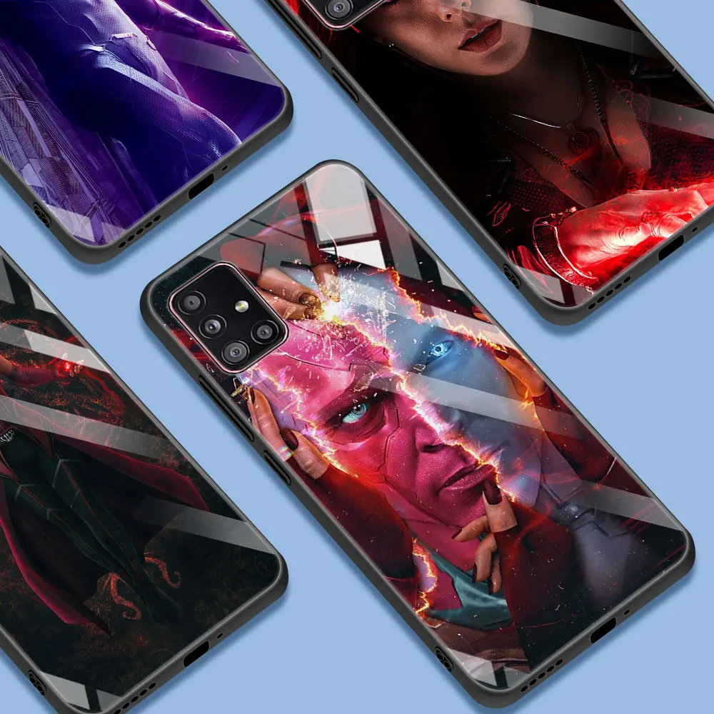 Wanda Vision Comics Marvel Luxury Case For Samsung Galaxy A51 A50 A71 A52 A70 A21s A72 A31 A30 A10 Housing Mobile Phone Cover
Wanda Vision Comics Marvel Luxury Case For Samsung Galaxy A51 A50 A71 A52 A70 A21s A72 A31 A30 A10 Housing Mobile Phone Cover