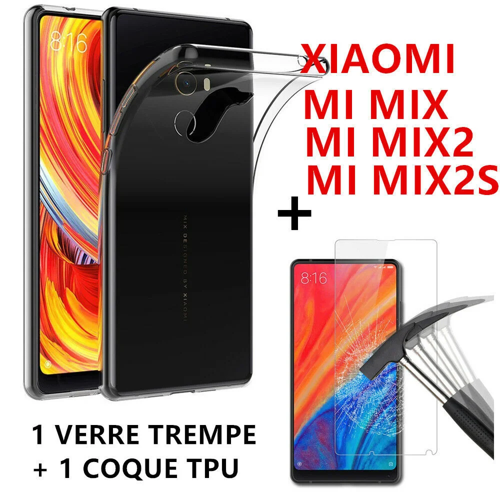 For MIX2 MIX 2S MIX - COQUE TPU + FILM VERRE TREMPE VITRE ECRAN PROTECTION
For MIX2 MIX 2S MIX - COQUE TPU + FILM VERRE TREMPE VITRE ECRAN PROTECTION