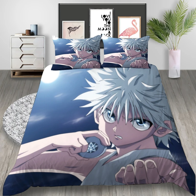 Anime Hunter Hunter 3D Printed Bedding Set Duvet Covers Pillowcases Comforter Bedding Set Bedclothes Bed Linen(NO sheet) 05
Anime Hunter Hunter 3D Printed Bedding Set Duvet Covers Pillowcases Comforter Bedding Set Bedclothes Bed Linen(NO sheet) 05