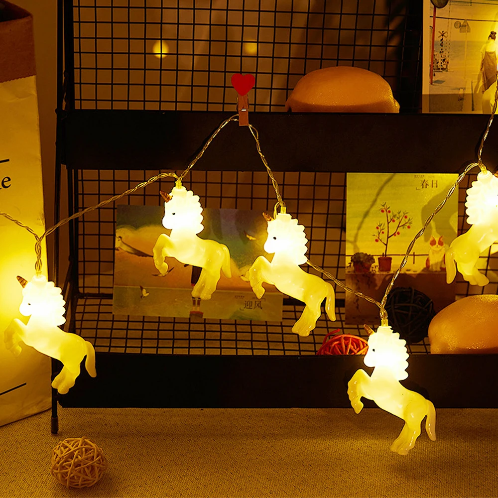 DC4.5V 1.5M 3M LED Unicorn String Lights Battery Case For Indoor Room Birthday Party Wedding Christmas Day Decoration Lantern
DC4.5V 1.5M 3M LED Unicorn String Lights Battery Case For Indoor Room Birthday Party Wedding Christmas Day Decoration Lantern
