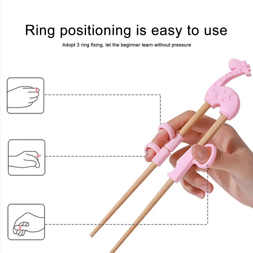 Training Children Chopsticks Cartoon Shape Heat-resistant Skin-friendly Children Learning Chopsticks for Kindergarten
Training Children Chopsticks Cartoon Shape Heat-resistant Skin-friendly Children Learning Chopsticks for Kindergarten
