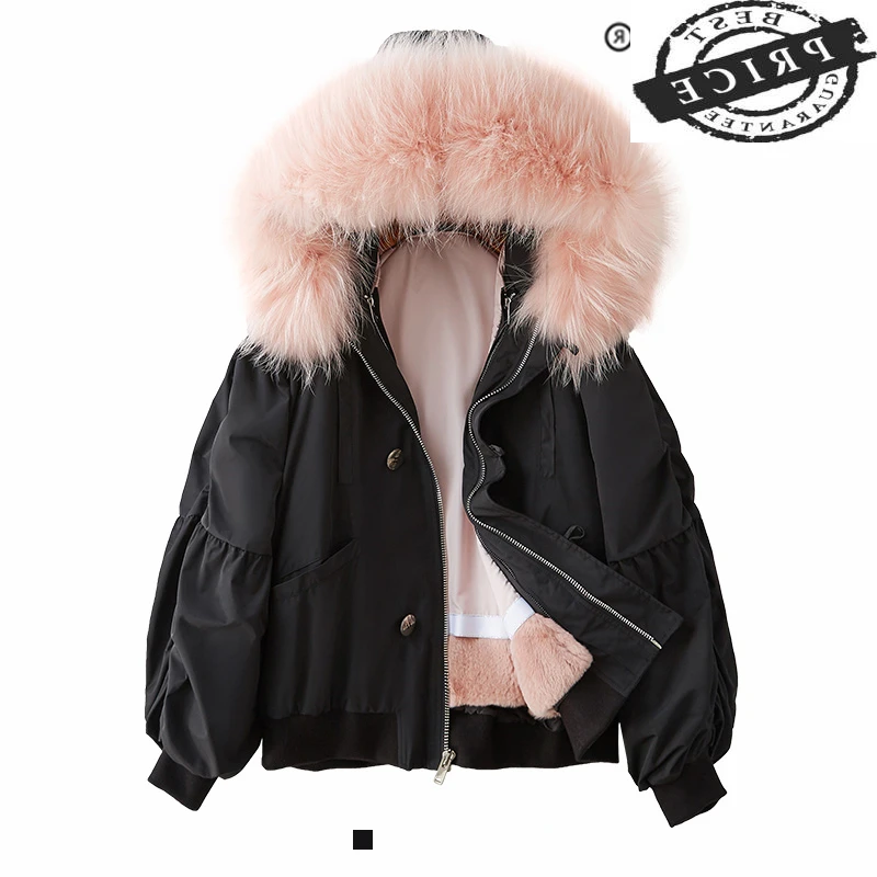 Fur Coat Real Female Natural Rex Rabbit Fur Liner Large Raccoon Fur Hooded Jacket Winter Coat Women 2021 Warm Tops Hiver a16a2
Fur Coat Real Female Natural Rex Rabbit Fur Liner Large Raccoon Fur Hooded Jacket Winter Coat Women 2021 Warm Tops Hiver a16a2