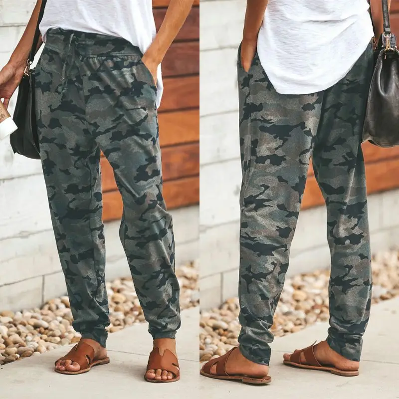 Women Ladies Camo Cargo Pants Harem Loose Sports Joggers Casual Camouflage Trousers F42F
Women Ladies Camo Cargo Pants Harem Loose Sports Joggers Casual Camouflage Trousers F42F