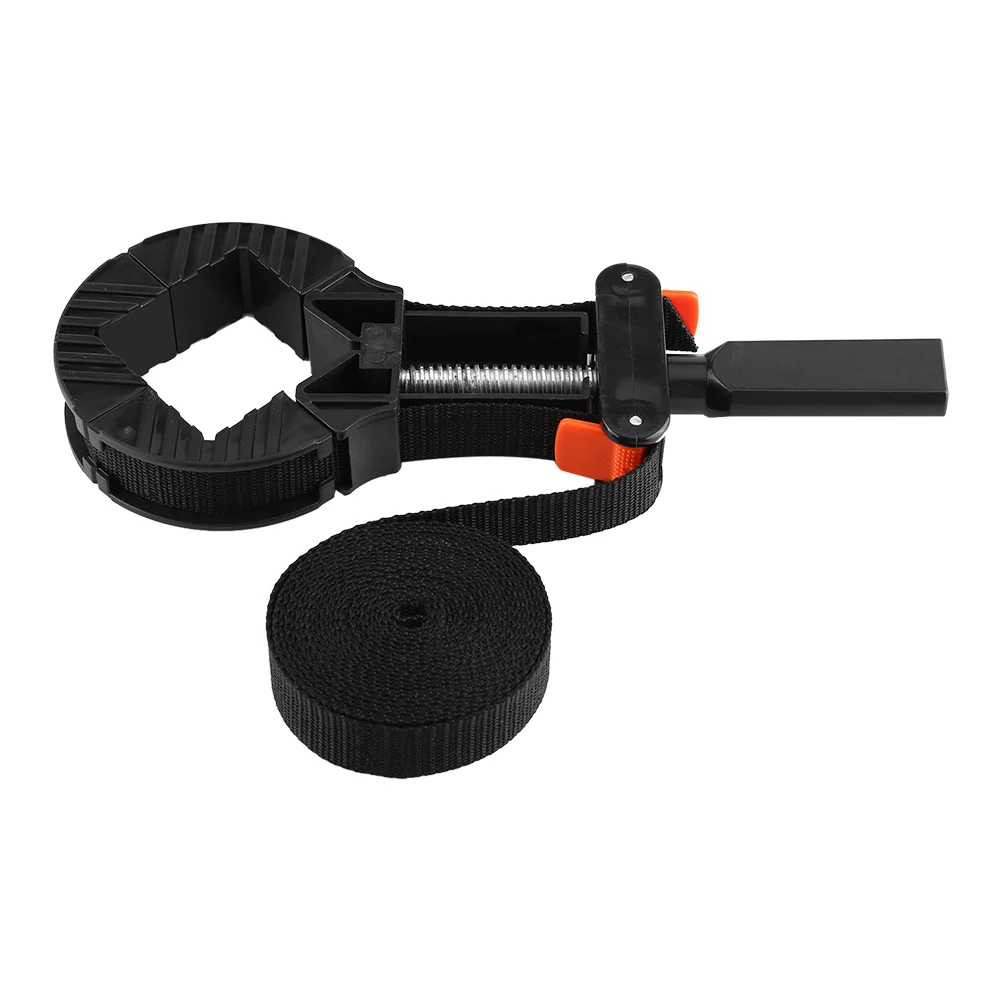 Multi-function Adjustable Corner Clamp Band Strap 4 Jaws Picture Frame Holder Woodworking ToolStrap Clamp
Multi-function Adjustable Corner Clamp Band Strap 4 Jaws Picture Frame Holder Woodworking ToolStrap Clamp