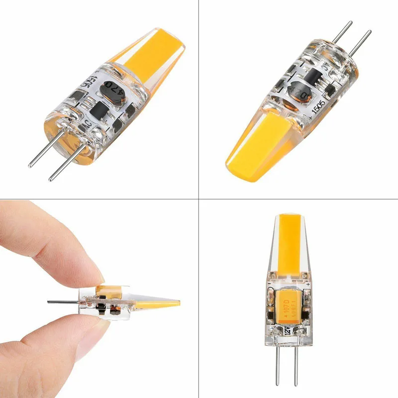 Mini G4 Led Dimmable COB Lamp 1W 2W AC DC 12V 220V Bulb Candle Silicone Lights Replace 30W 40W Halogen for Chandelier Spotlight
Mini G4 Led Dimmable COB Lamp 1W 2W AC DC 12V 220V Bulb Candle Silicone Lights Replace 30W 40W Halogen for Chandelier Spotlight