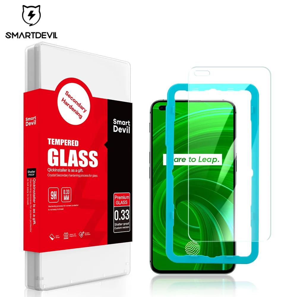 Закаленное стекло SmartDevil для Realme X50 X50m Защитная пленка экрана с защитой от синего