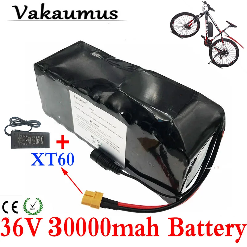 Литиевая батарея 36 в 30 Ач для электрического автомобиля 18650 10S 4P, с 15а BMS XT60 Male Header 42 в, для мотоцикла 250 Вт 350 Вт 500 Вт
Литиевая батарея 36 в 30 Ач для электрического автомобиля 18650 10S 4P, с 15а BMS XT60 Male Header 42 в, для мотоцикла 250 Вт 350 Вт 500 Вт