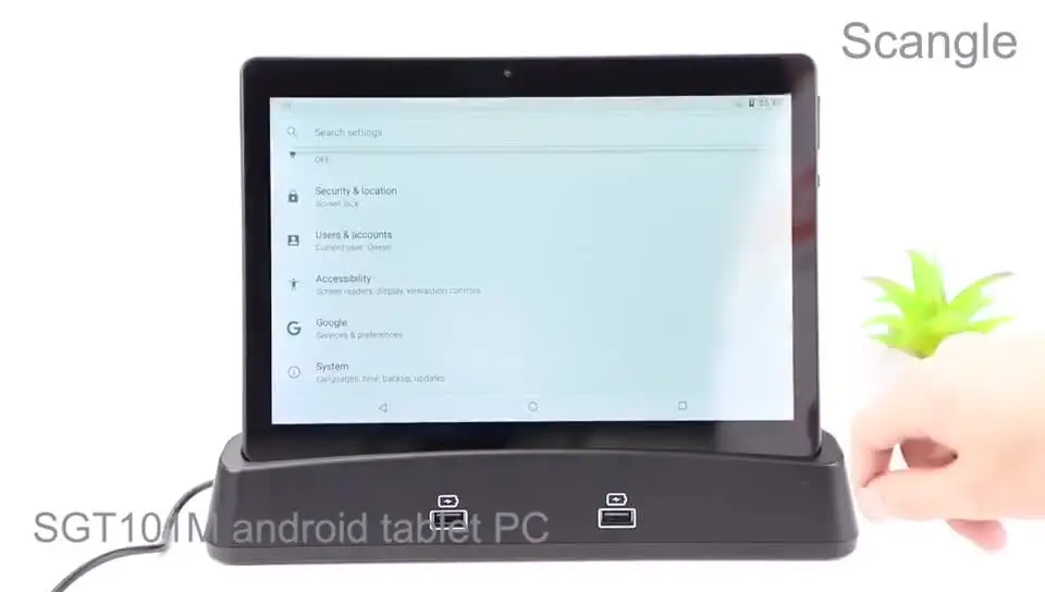 Scangle 10 inch Android Tablet POS PC/ Electronic Menu / Portable POS Terminal For Restaurant Menu
Scangle 10 inch Android Tablet POS PC/ Electronic Menu / Portable POS Terminal For Restaurant Menu