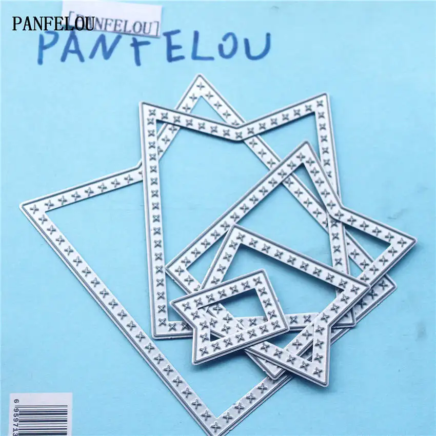 PANFELOU Metal craft Star geometry paper die cutting dies for Scrapbooking/DIY Easter wedding Halloween Greeting cards
PANFELOU Metal craft Star geometry paper die cutting dies for Scrapbooking/DIY Easter wedding Halloween Greeting cards