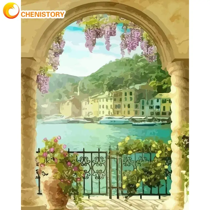 CHENISTORY 60x75cm Frame Painting By Number For Adults Pasture Coloring By Numbers Modern Wall Art Picture For Home Diy Gift 
CHENISTORY 60x75cm Frame Painting By Number For Adults Pasture Coloring By Numbers Modern Wall Art Picture For Home Diy Gift