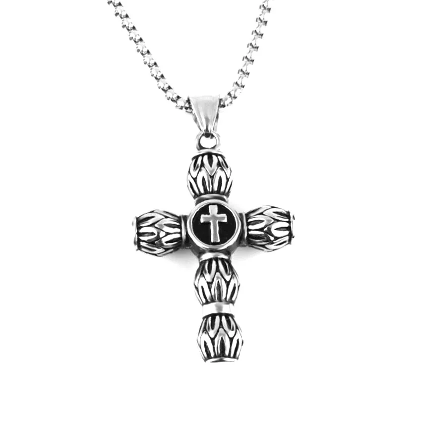 Vintage Cylinder Cross Pendant Necklace Zinc Alloy Polished Simple Link Chain Choker Jesus Jewelry Gifts
Vintage Cylinder Cross Pendant Necklace Zinc Alloy Polished Simple Link Chain Choker Jesus Jewelry Gifts