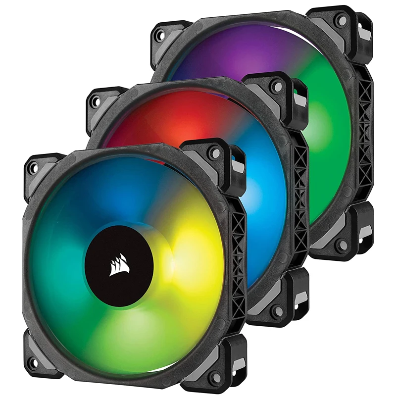 Corsair ML120 PRO 120 мм Премиум магнитная левитация RGB LED PWM вентилятор с подсветкой|Кулеры