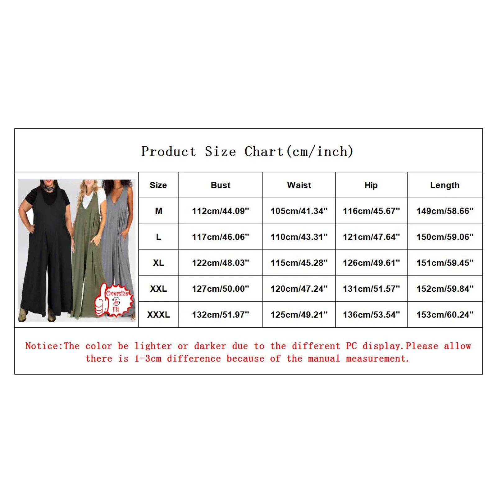 Ladies V-neck Jumpsuit Solid Color Casual Solid Comfortable All-match Playsuit Loose Pocket Jumpsuit, Pocket Jumpsuit Overalls
Ladies V-neck Jumpsuit Solid Color Casual Solid Comfortable All-match Playsuit Loose Pocket Jumpsuit, Pocket Jumpsuit Overalls